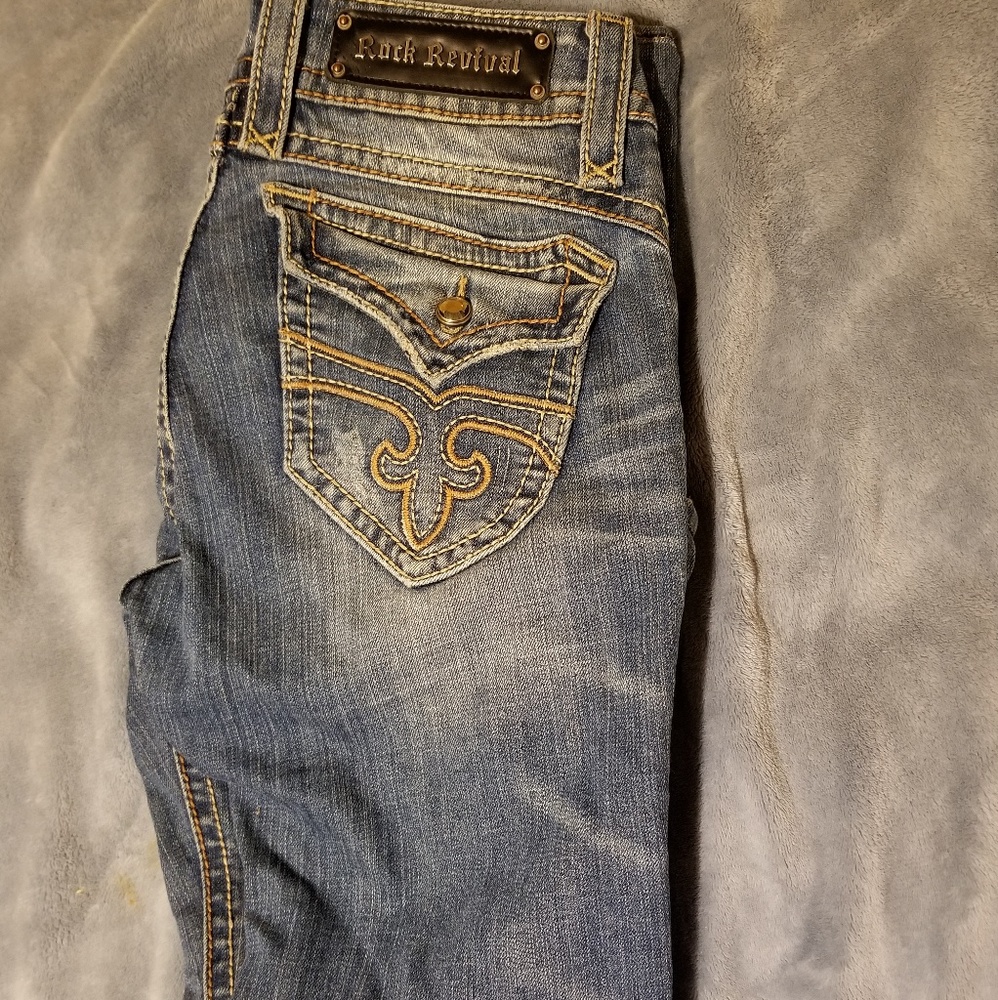 Rock revival jeans
